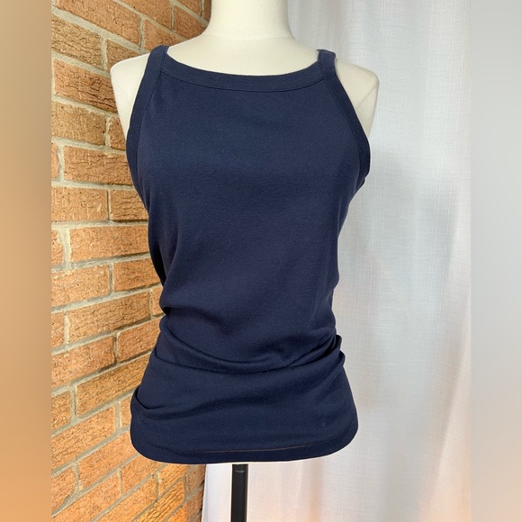 LOFT Tops - LOFT navy blue tank top - Large
